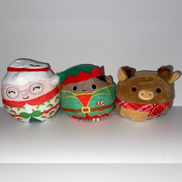 5" Squishmallow Flip A Mallow 2022 Christmas Bundle! - Picture 2 of 7